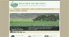 Desktop Screenshot of highgroundorganics.com
